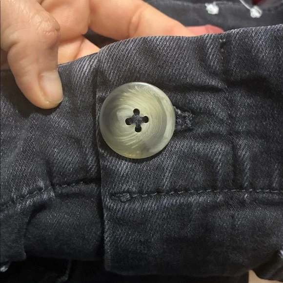 Pilcro The Skipper Wide Leg Cropped Jeans size 28 - Picture 9 of 10